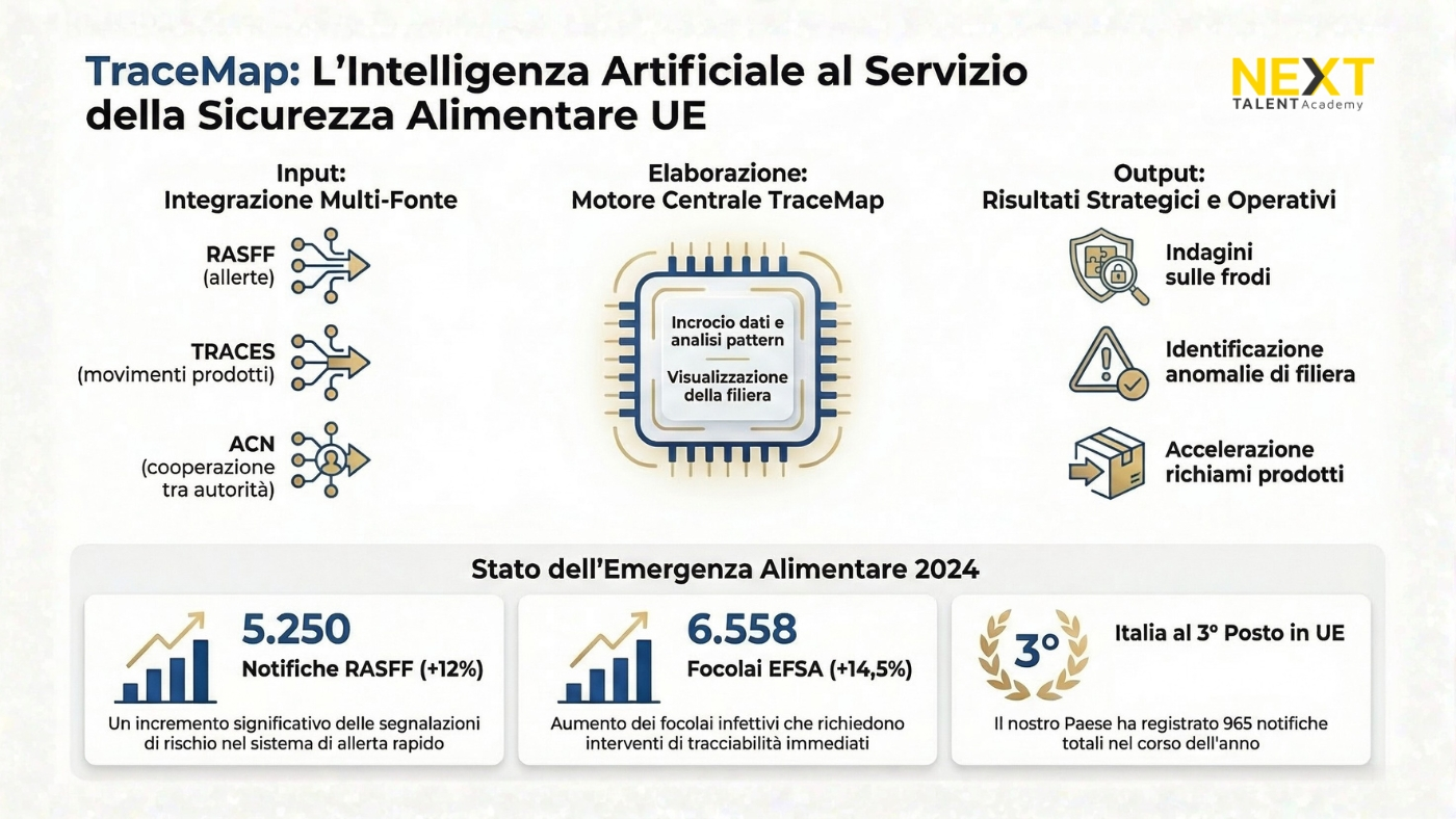 TraceMap AI sicurezza alimentare